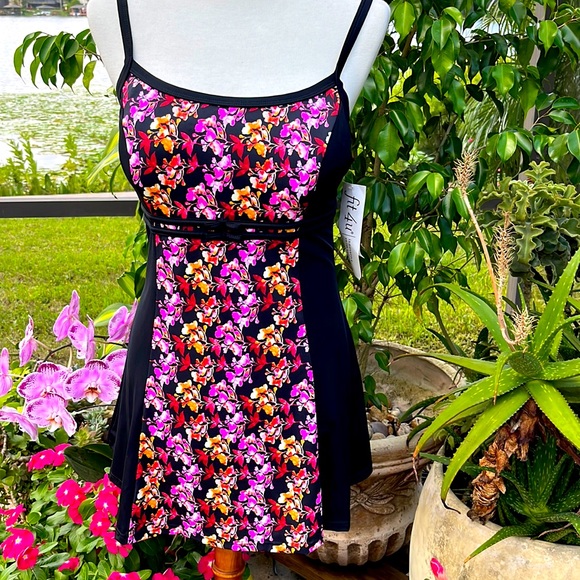 Fit 4 U | Swim | Black Swim Dress By Fit 4u | Poshmark